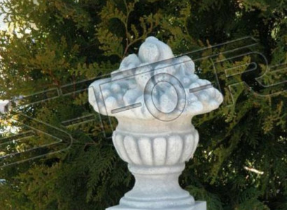 Stein Dekoraton Pflanze Figur Garten Terrasse Statuen Figuren